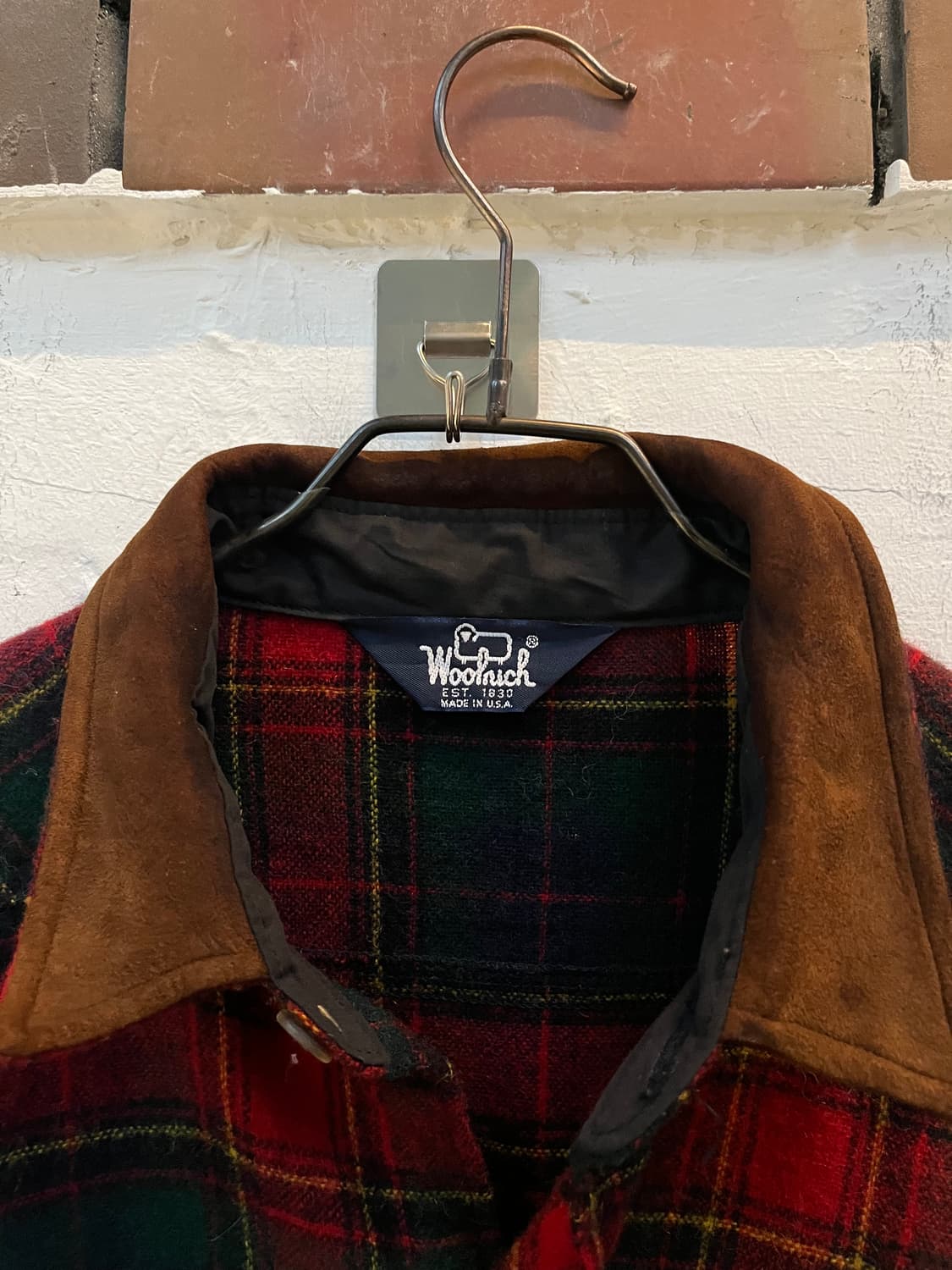 Woolrich MADE IN USA 플란넬 스웨이드 셔츠 상품이미지2