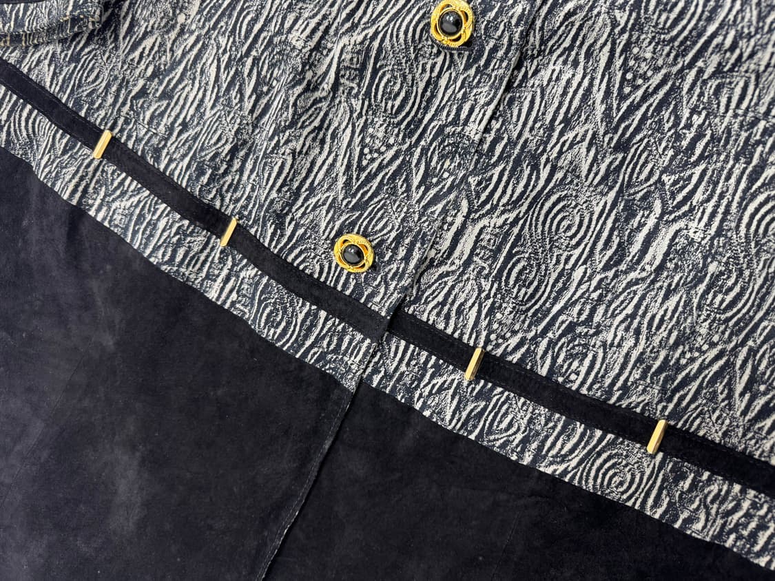 •Japanese Vintage 90s 일본 빈티지 패턴 코트 상품이미지5