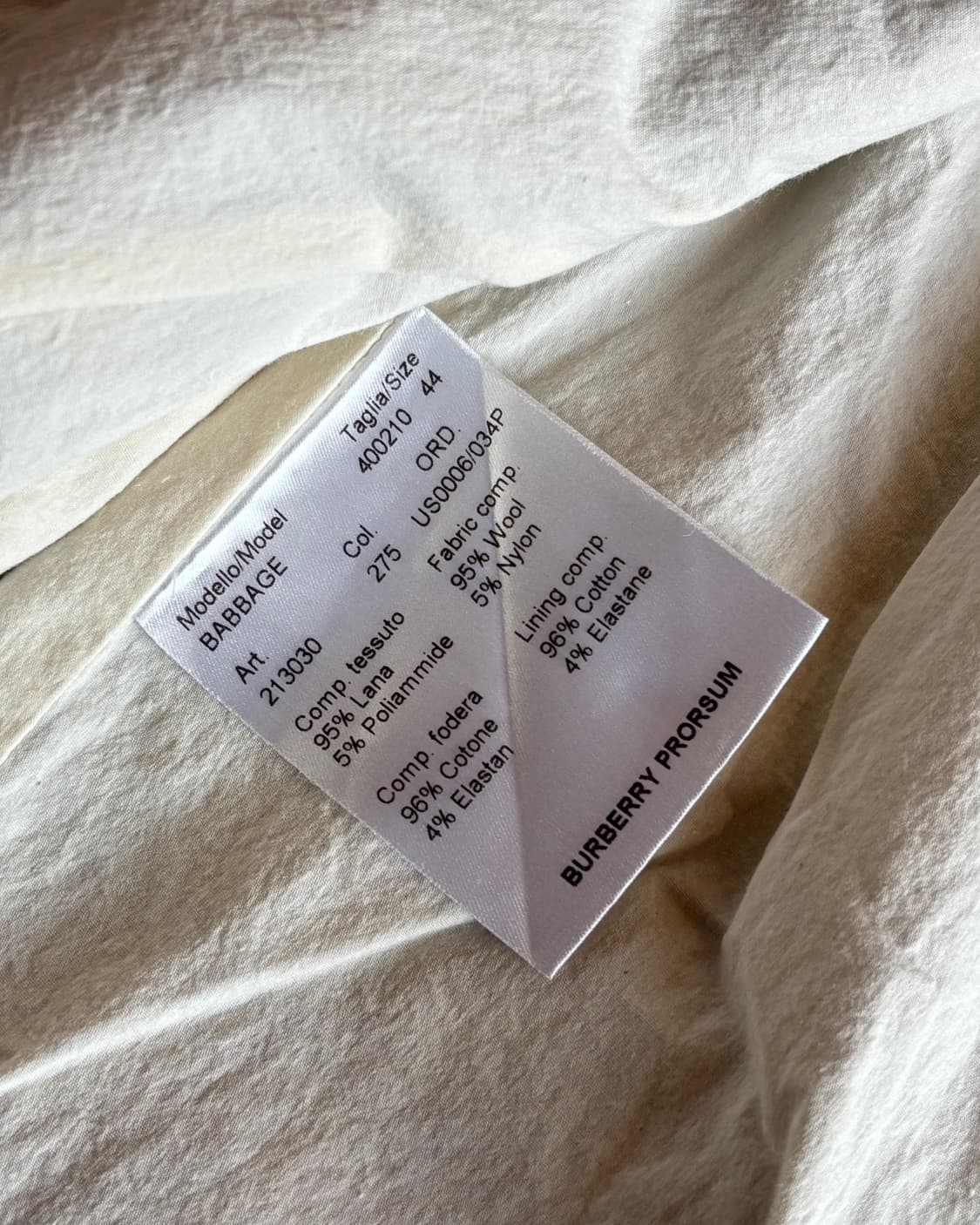 버버리 프로섬 베스트 AW1999 상품이미지6