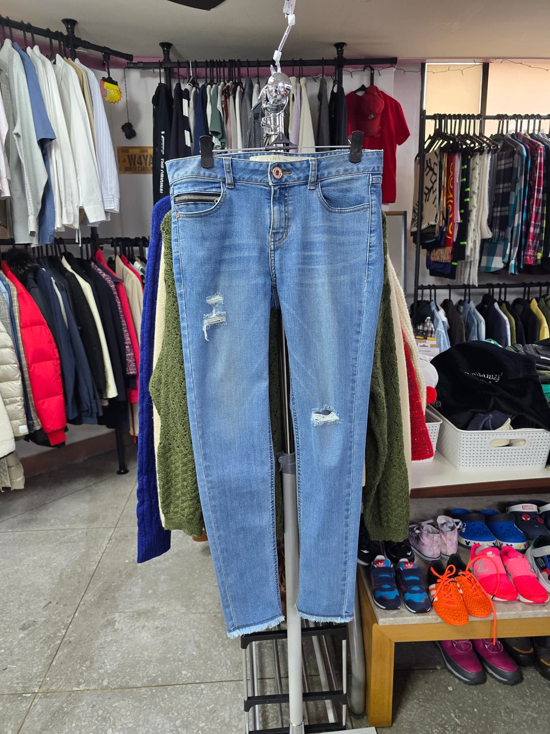 듀엘 워싱 데님 청바지 (1332) 상품이미지1