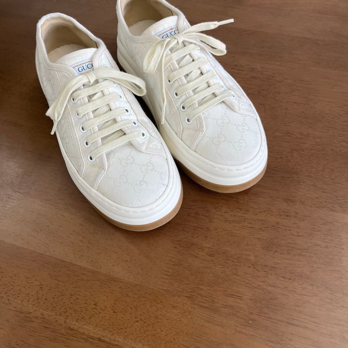 구찌 테니스 스니커즈 7.5 상품이미지8