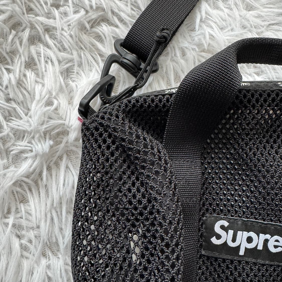 SUPREME 일본빈티지 슈프림 메쉬 미니 더플백 블랙 23ss 가방 상품이미지1
