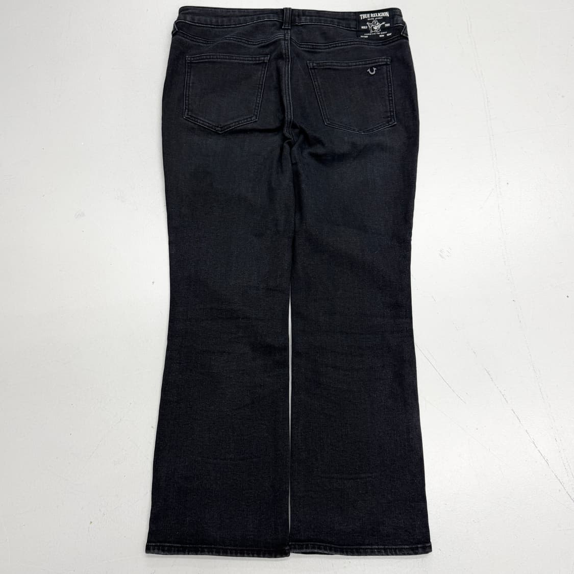 트루릴리전 Y2K 부츠컷 블랙 데님팬츠 상품이미지3