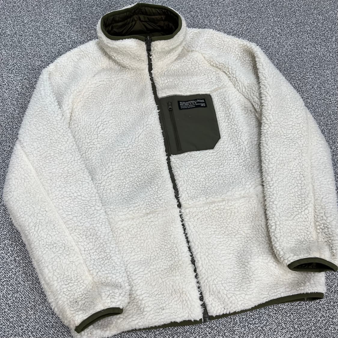 <디키즈 리버시블 플리스 카키 자켓> No.1367 상품이미지6