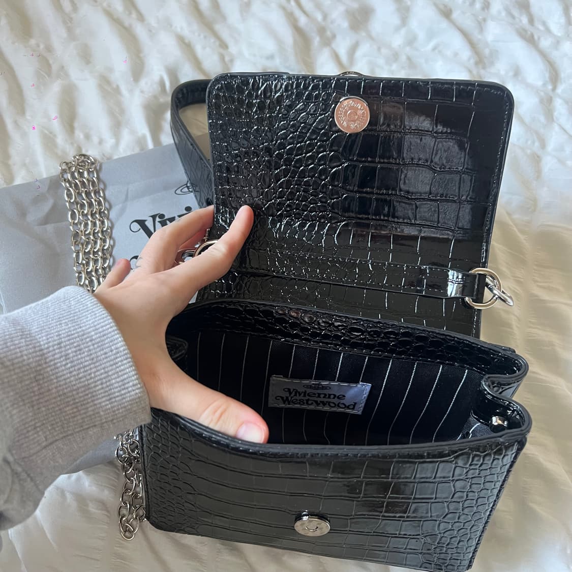 비비안웨스트우드 헤이즐 스몰 핸드백  상품이미지8