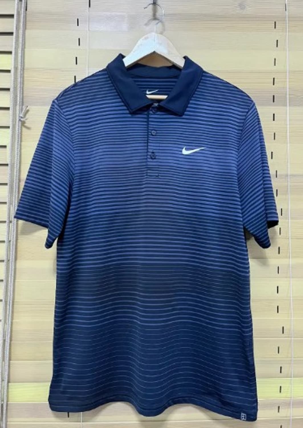 나이키 남성 스트라이프드라이핏반팔카라티셔츠 100사이즈 상품이미지2