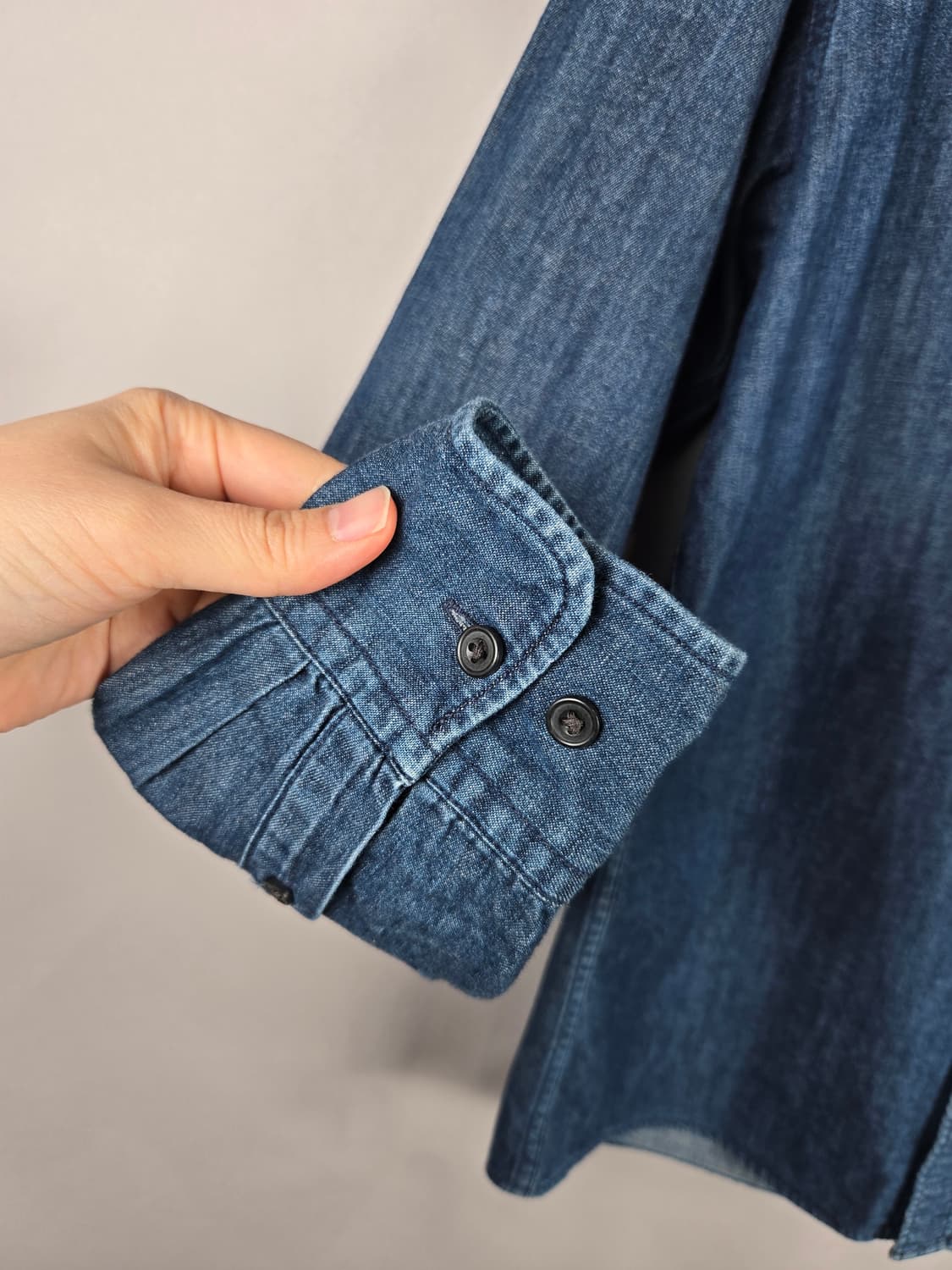 [무료배송]유니클로 M 남성 데님 셔츠 상품이미지4