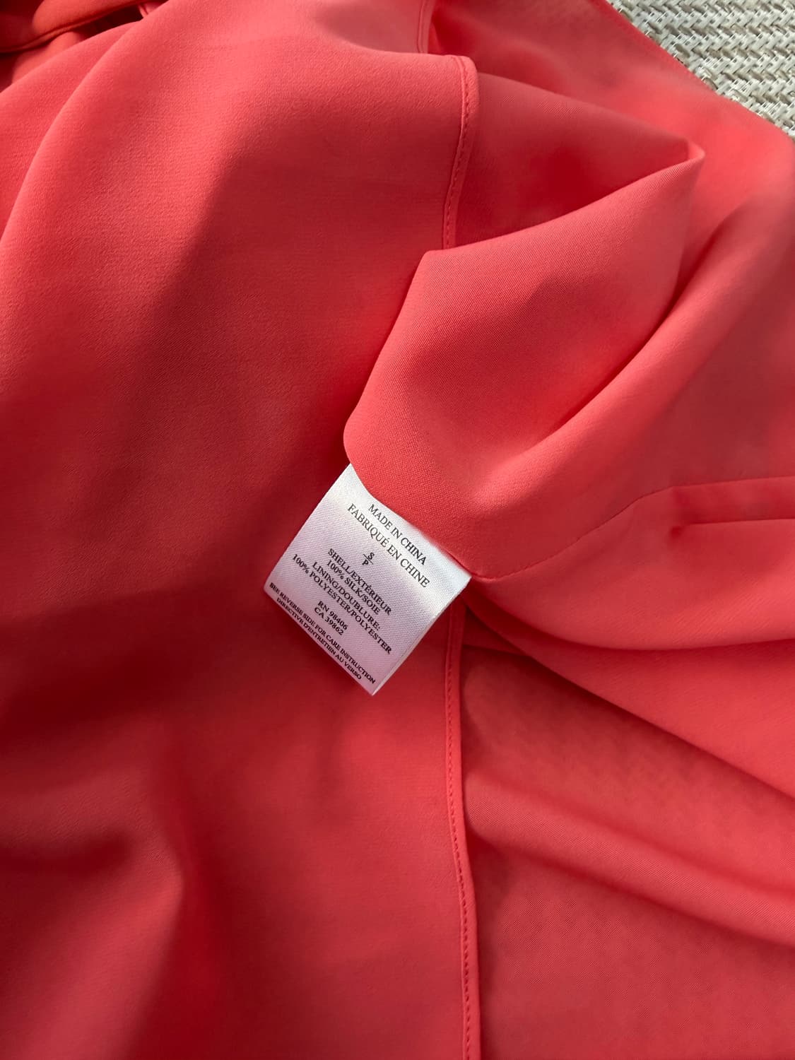 새제품) Theory 띠어리 코랄 롱 원피스 S 상품이미지8