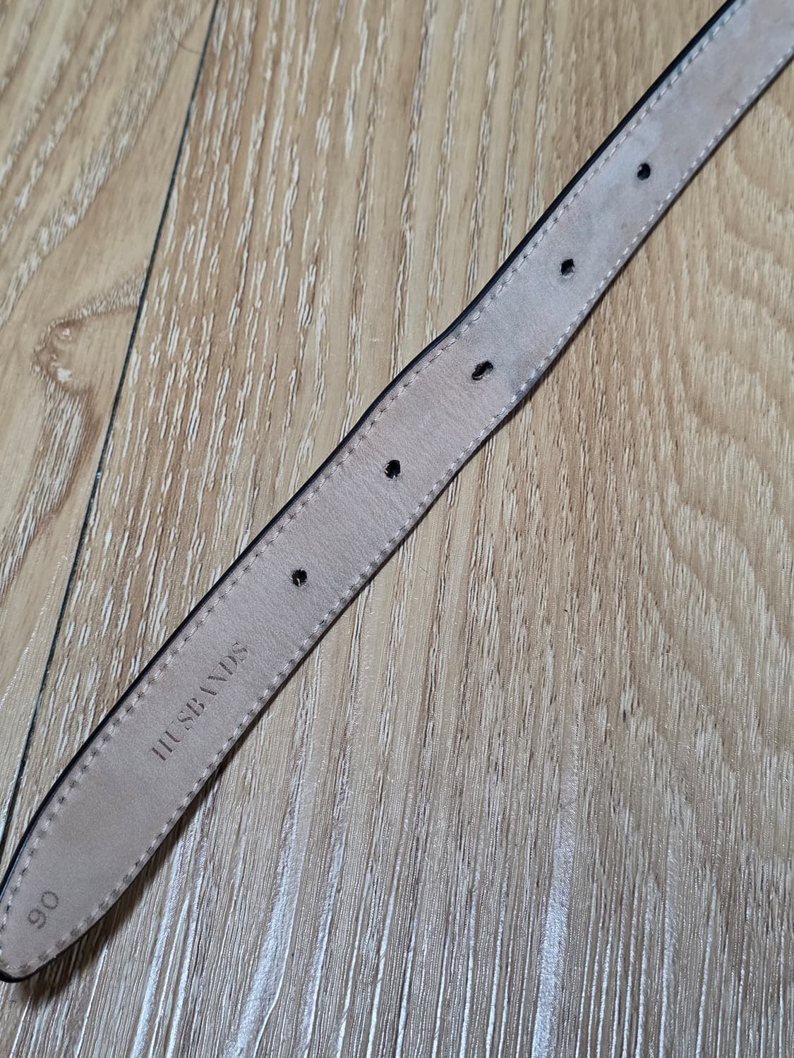 90size택포33만)허스밴드파리 나파레더 벨트 상품이미지6