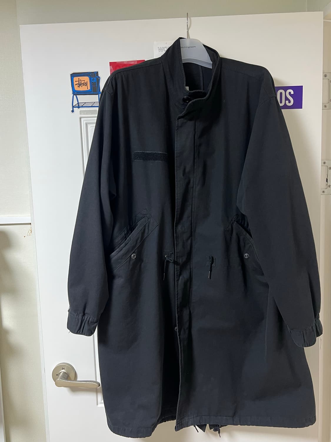 [3] 해칭룸 Mods parka 워시드 블랙 상품이미지1