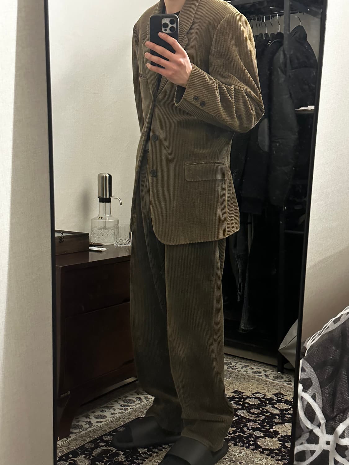 Issey miyake men 코듀로이 셋업 상품이미지3