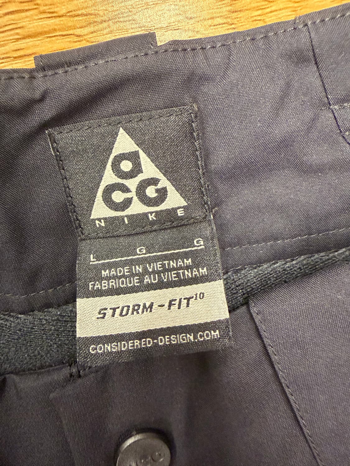 [L] 나이키 acg 블랙 스키팬츠 상품이미지5