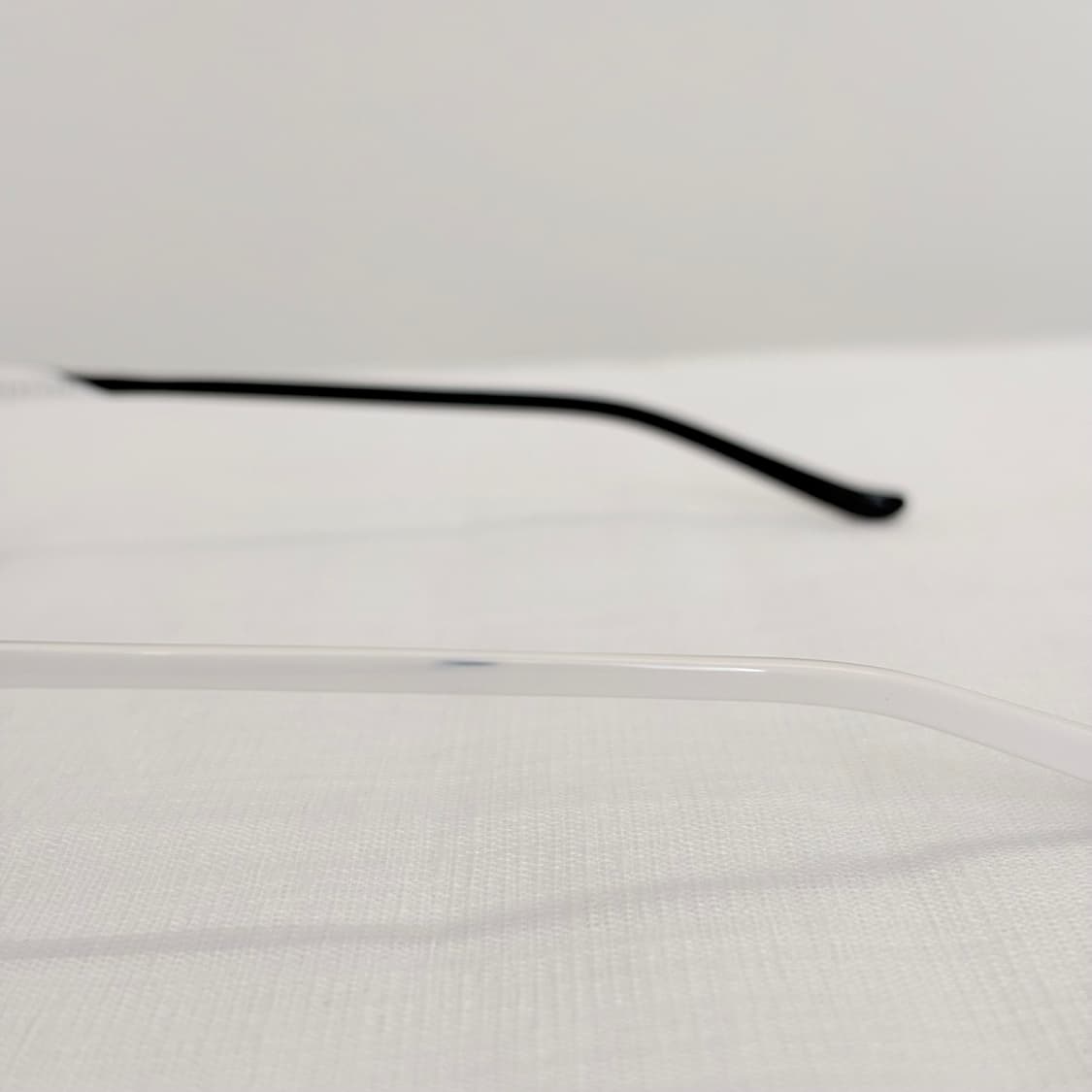 O&X Newyork 블랙 큐빅 빈티지 뿔테 상품이미지5