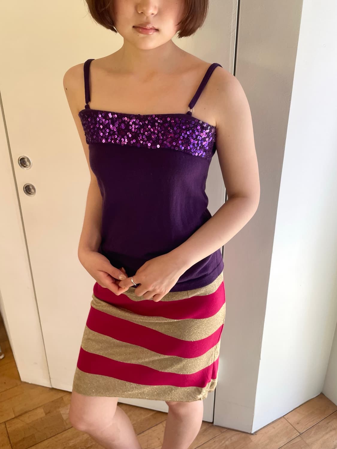 sequin sleeveless 상품이미지2
