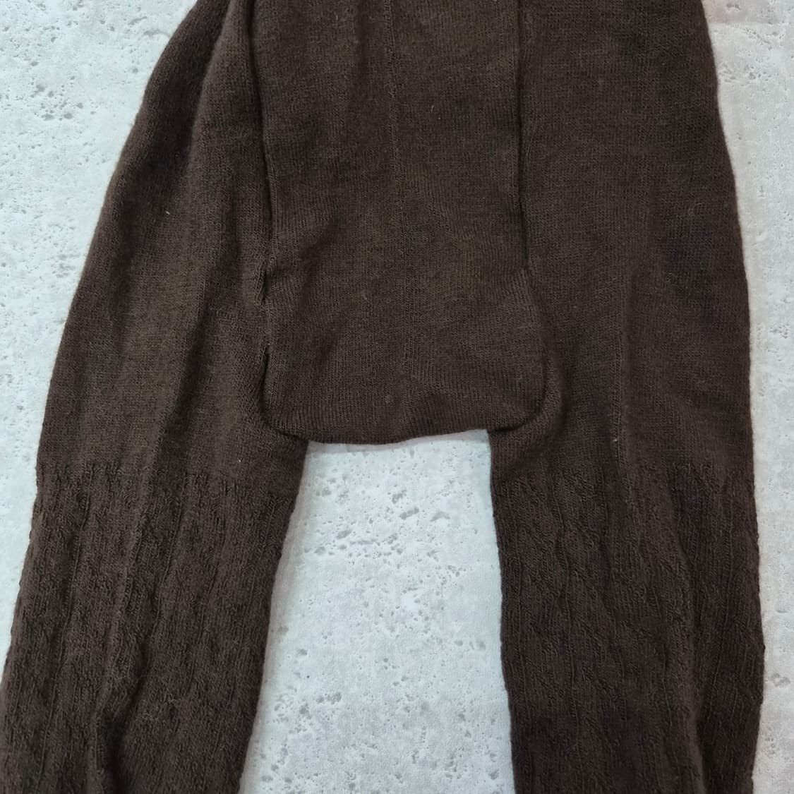 일본 기능성 원적외선 방한 니트 레깅스 상품이미지4