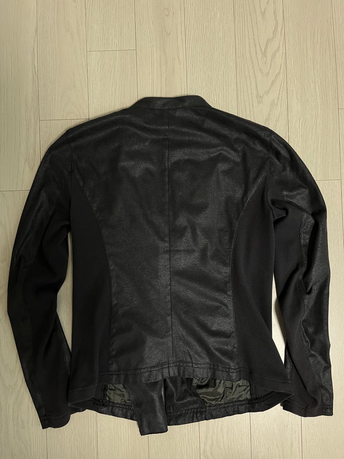 아르마니 파이톤 사선 자켓 상품이미지2