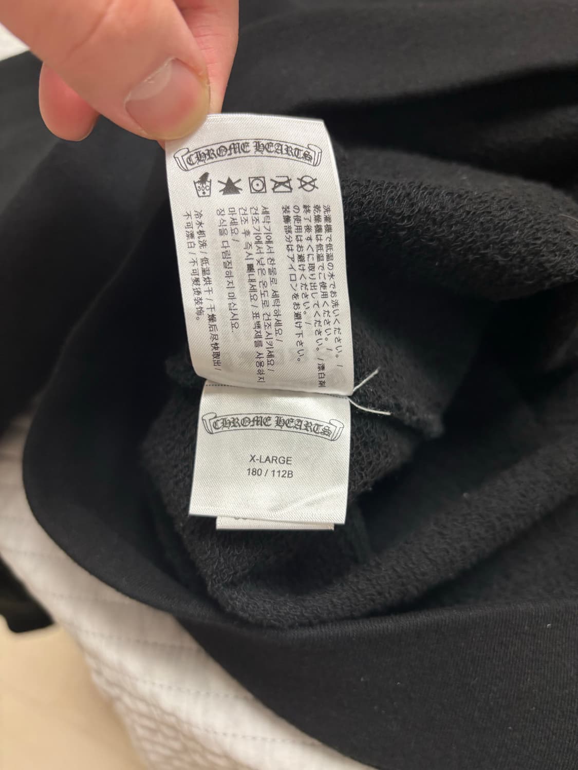 [XL] 크롬하츠 매티보이 스테이패스트 후드 블랙 상품이미지5