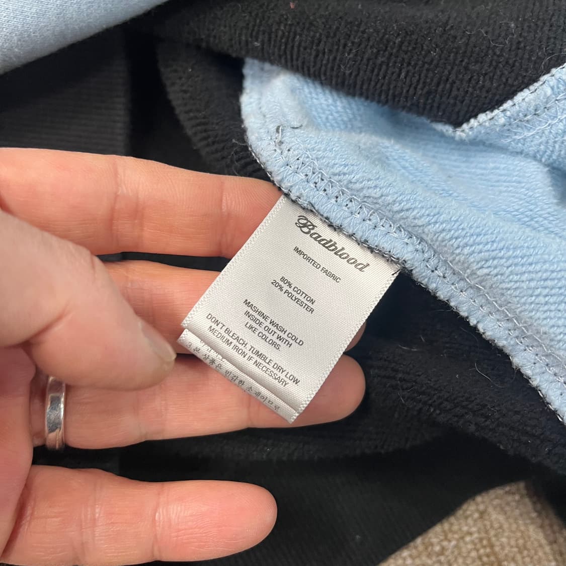  배드블러드 싸커캠프 맨투맨 상품이미지6