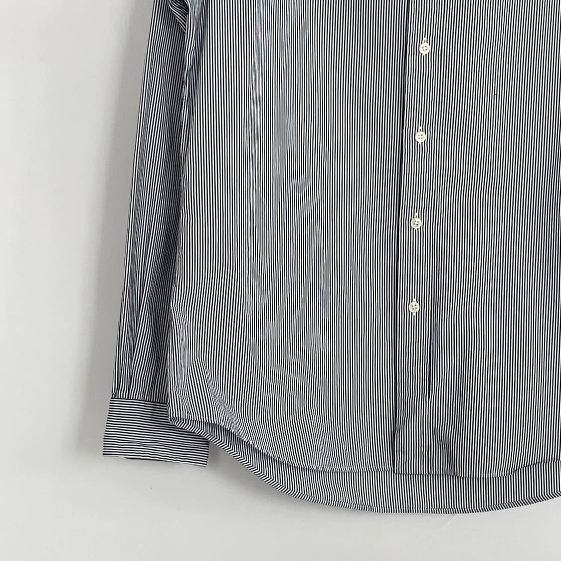 폴로 랄프로렌 블랙 화이트 스트라이프 셔츠 상품이미지5