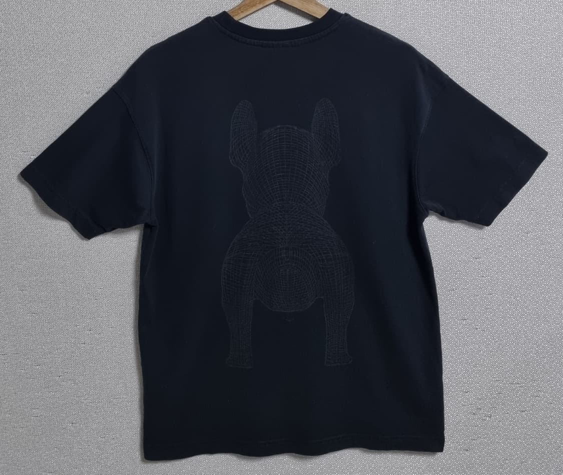 오버핏 XS ) 라이프워크 블랙 반팔티 상품이미지2