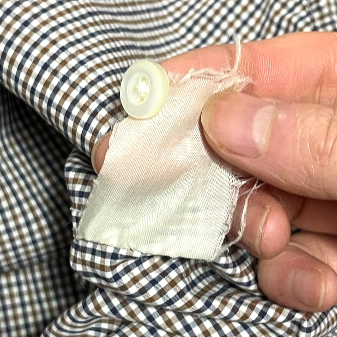 빈폴 브라운 체크 긴팔셔츠 남성105 상품이미지6