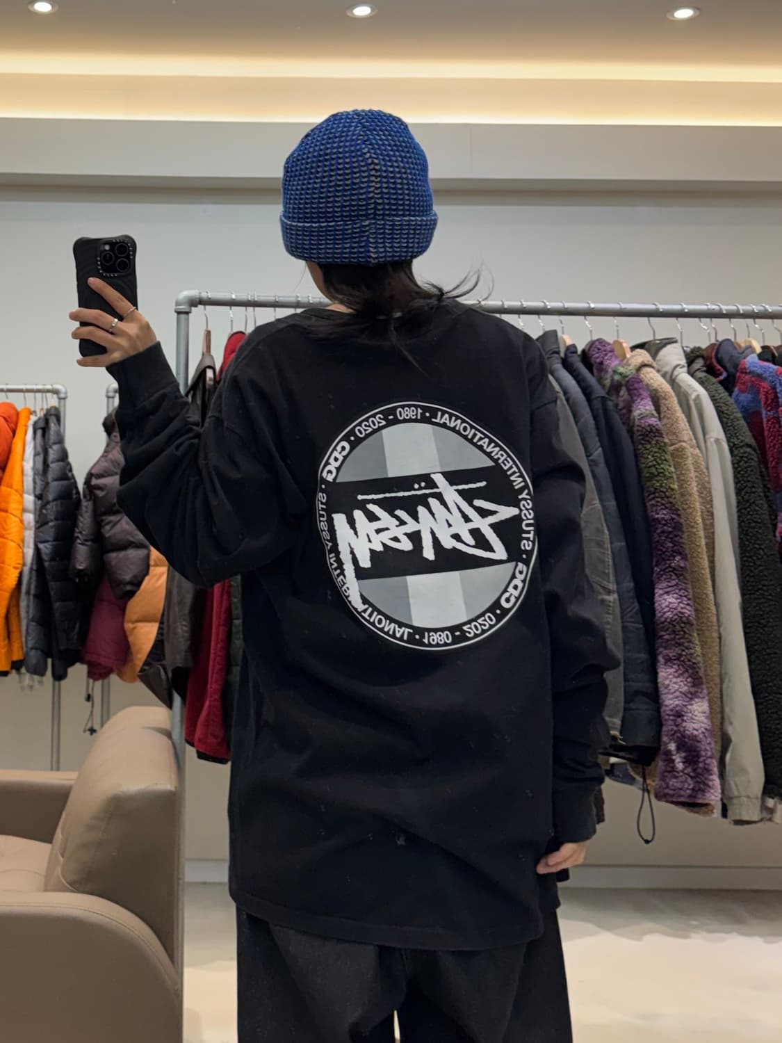 스투시 x CDG 롱슬리브 상품이미지6