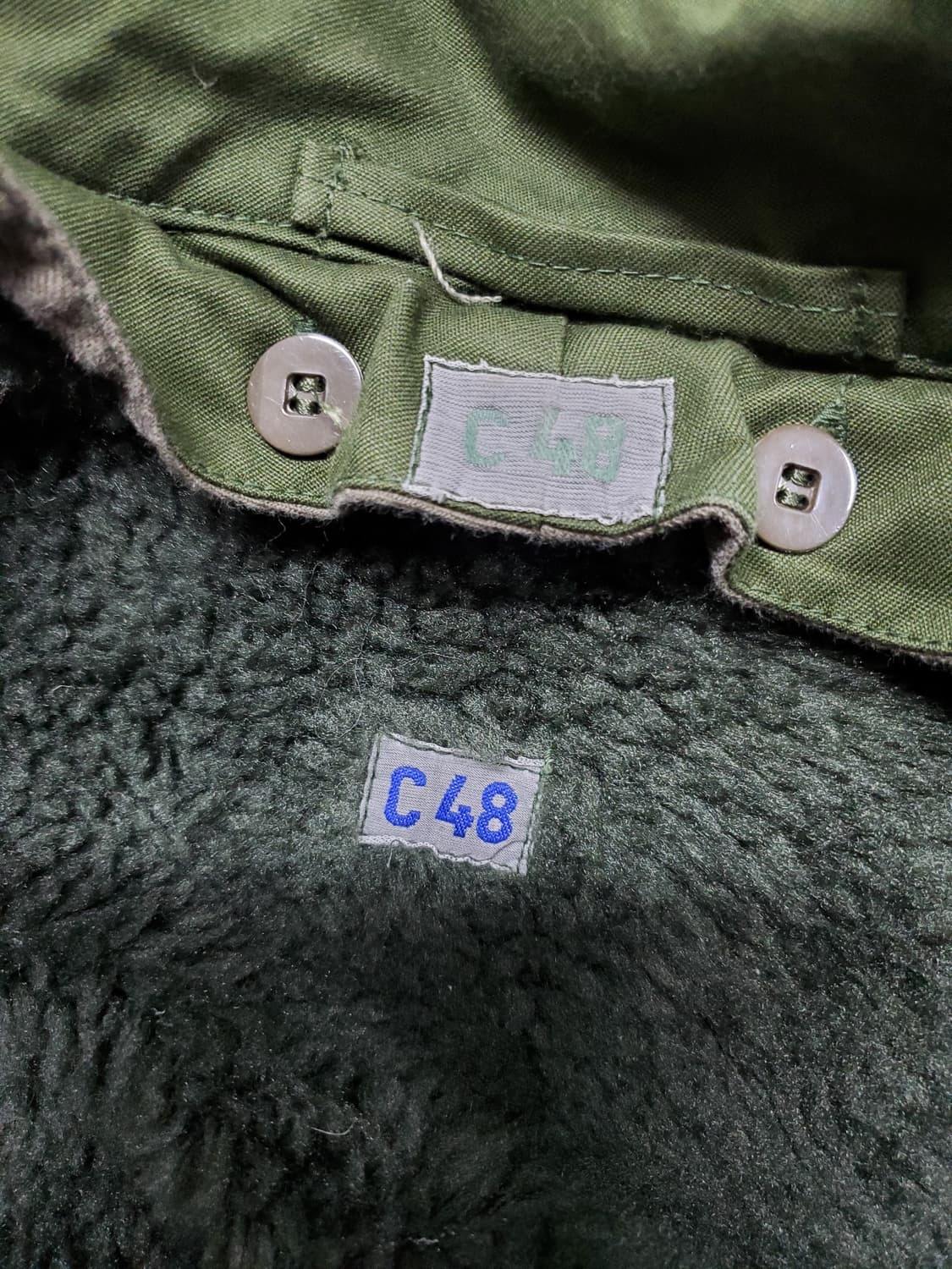 스웨덴 m59 개파카 상품이미지2