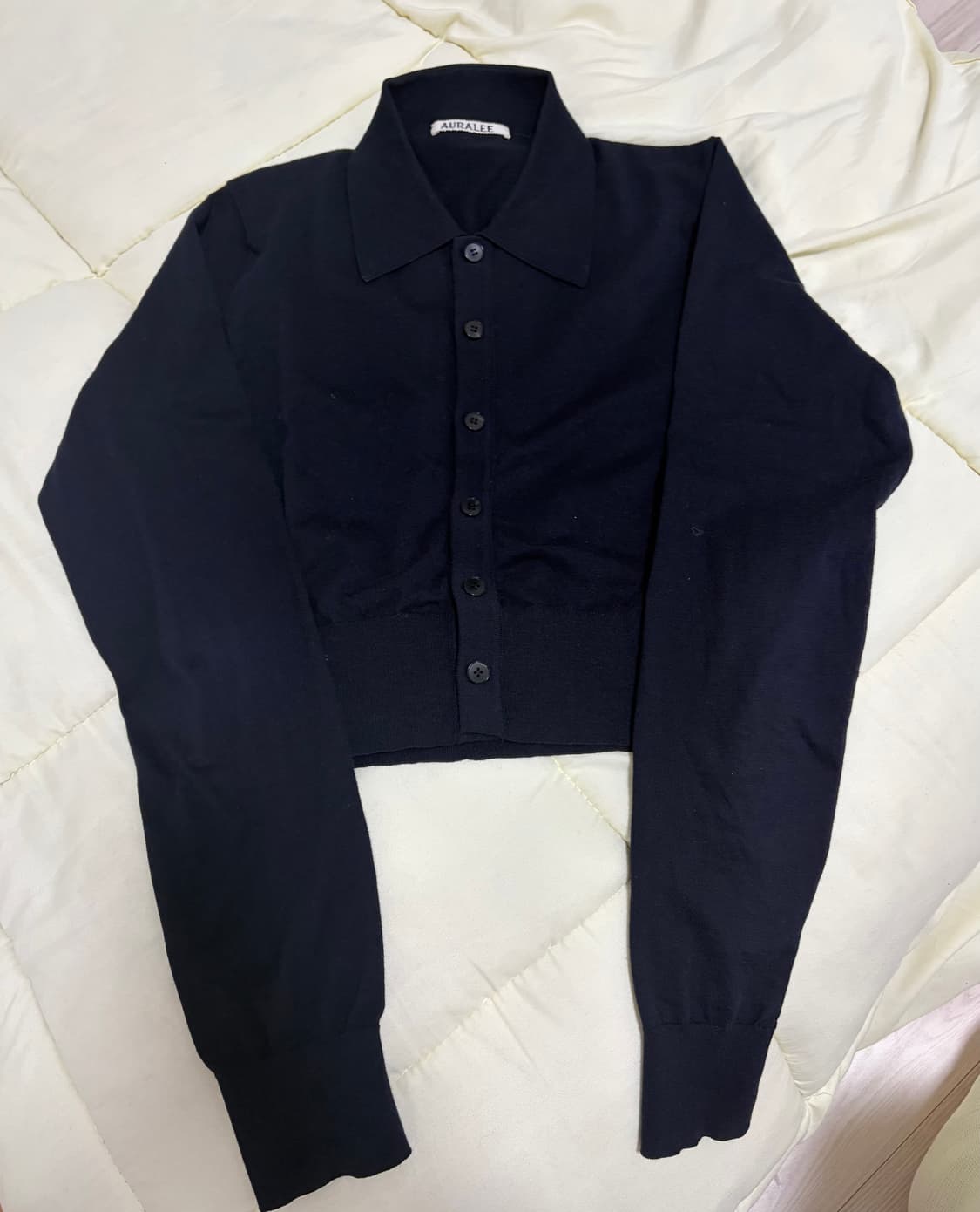 오라리 하이거즈 니트 가디건  상품이미지1