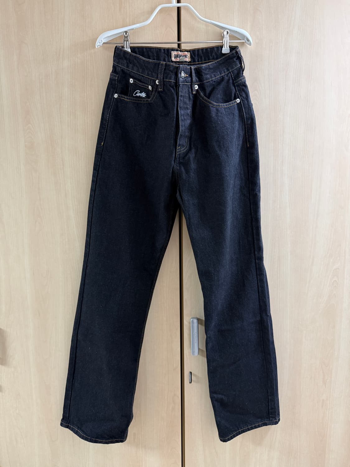 코르테이즈 듀얼 스트라이프 배기 진 팬츠 상품이미지2