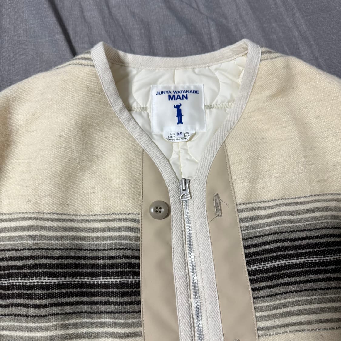 [XS]준야와타나베 자미로콰이 22AW 자미로콰이 니트도킹 라이너 파카 상품이미지4