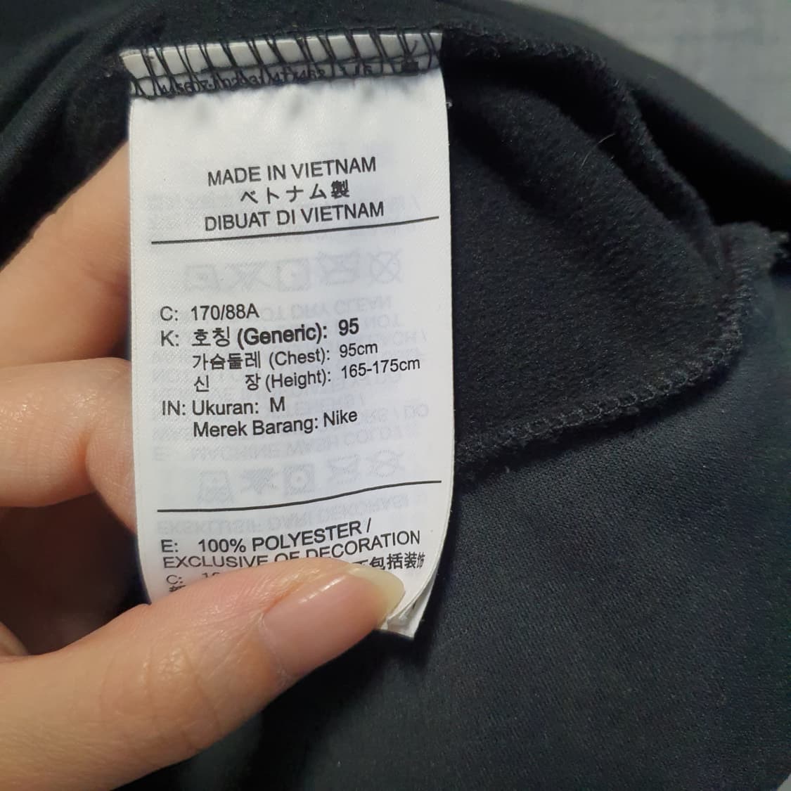 나이키 남성 스우시 기모 긴팔티  상품이미지4