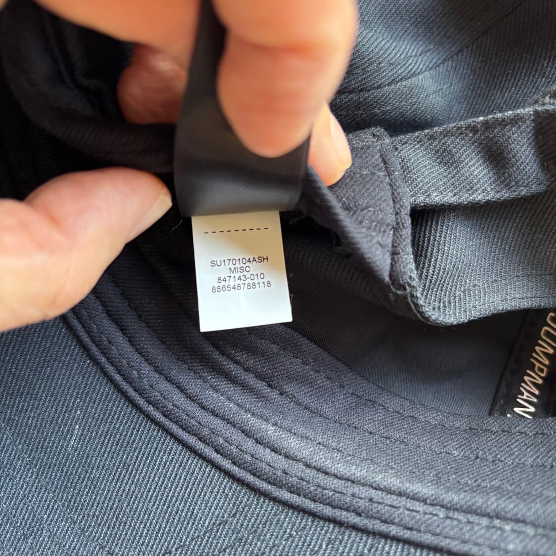 나이키 조던 클래식 점프맨 올블랙 프로 볼캡 상품이미지10