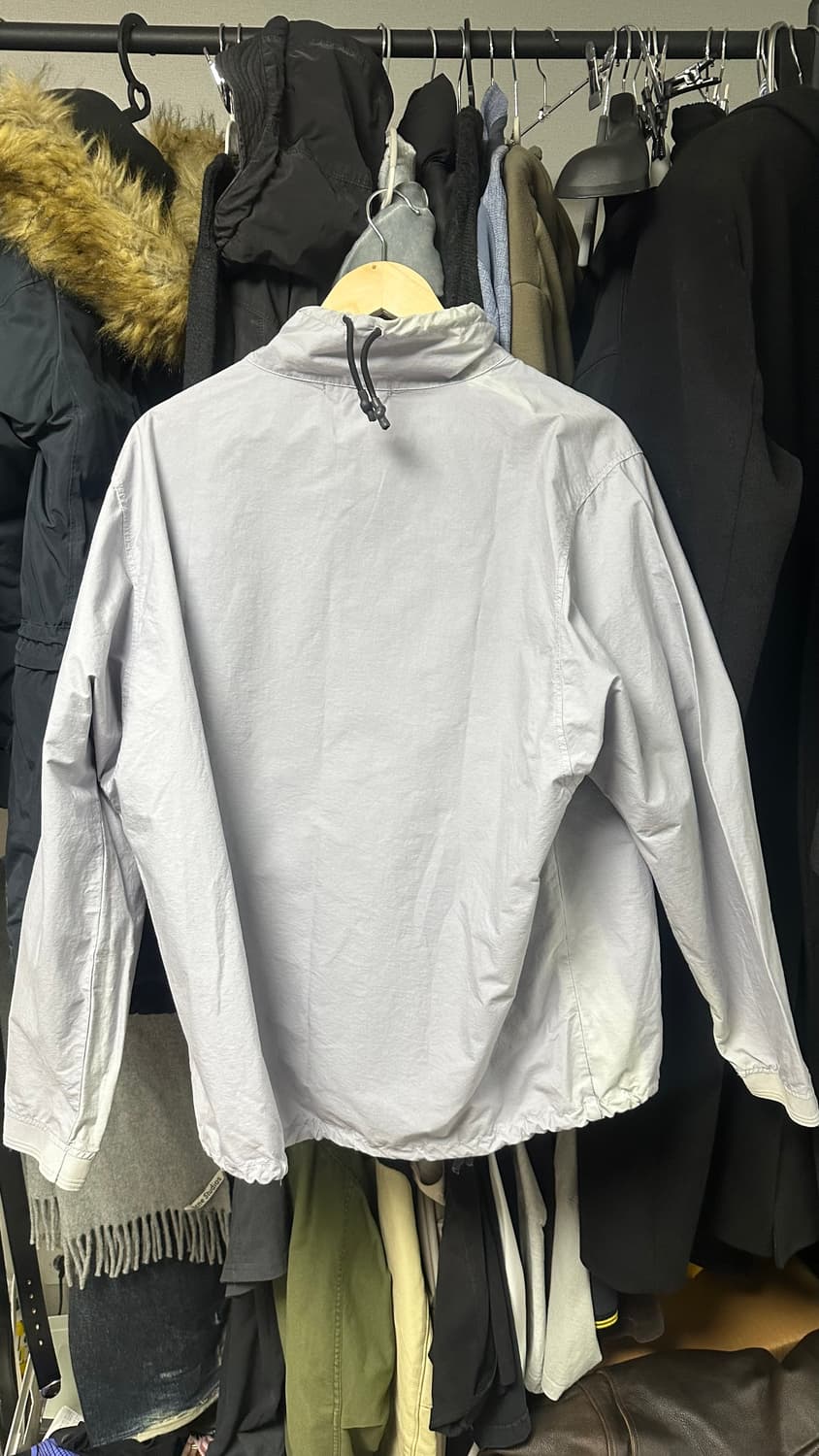 스톤아일랜드 아노락 바람막이 라이트그레이 M 정품 상품이미지5