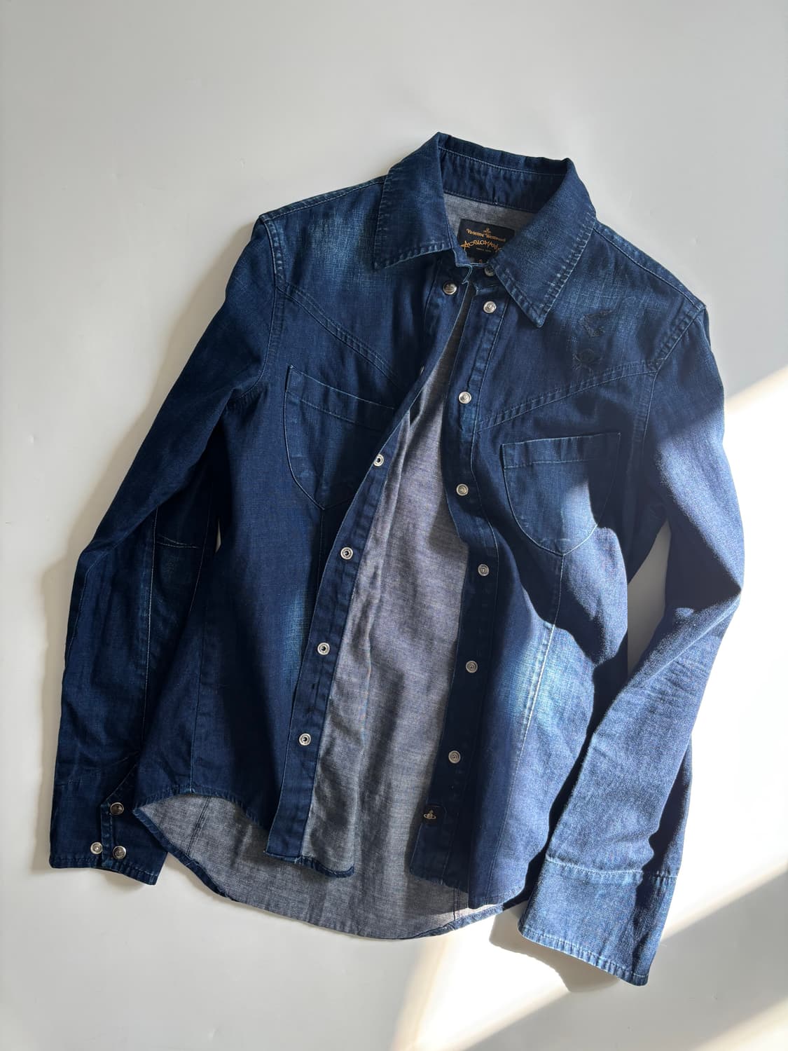 Vivienne Westwood 비비안웨스트우드 데님 셔츠 상품이미지1