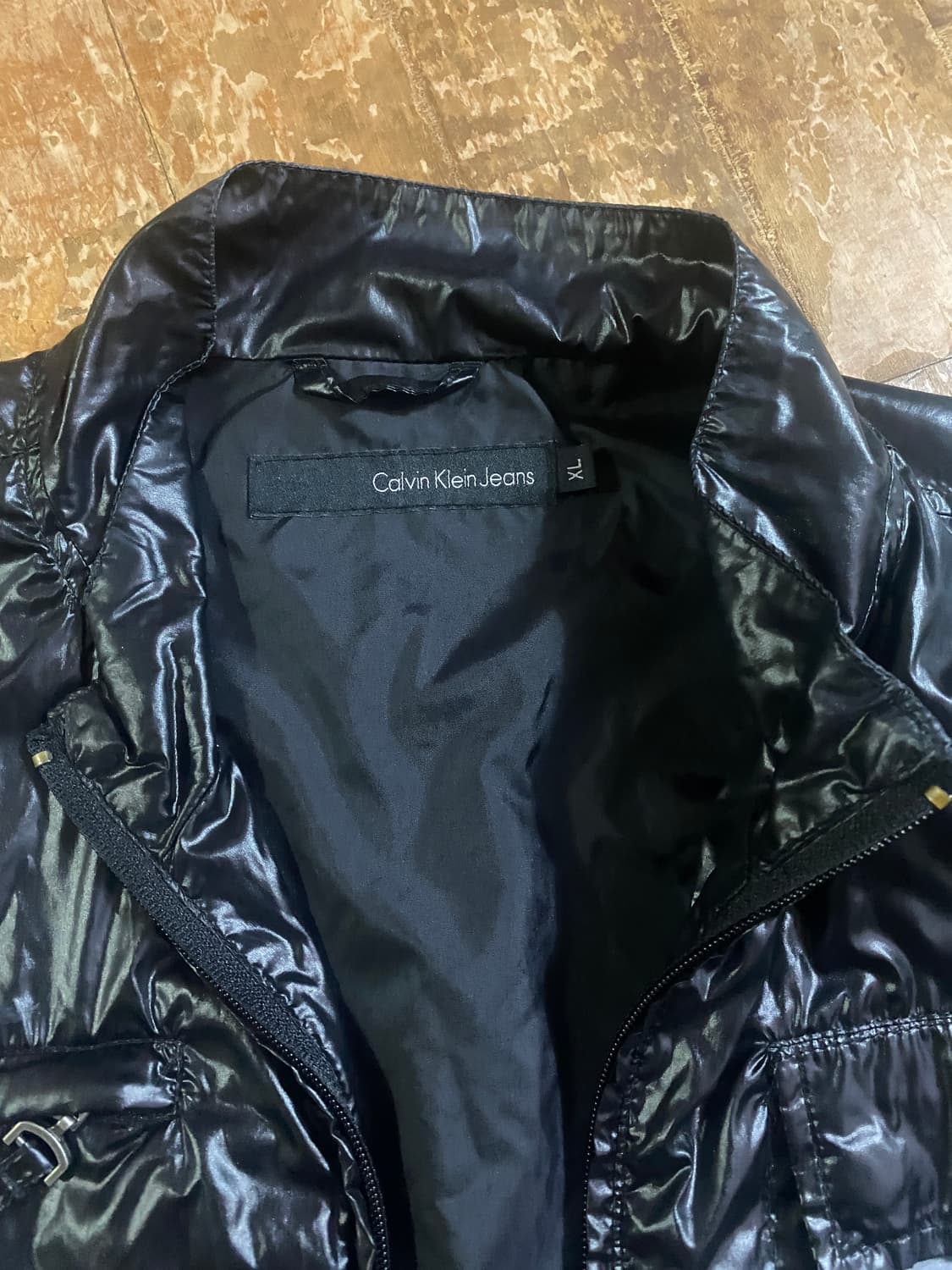 Calvin Klein 트러커형 바람막이 블랙 자켓 XL 상품이미지3