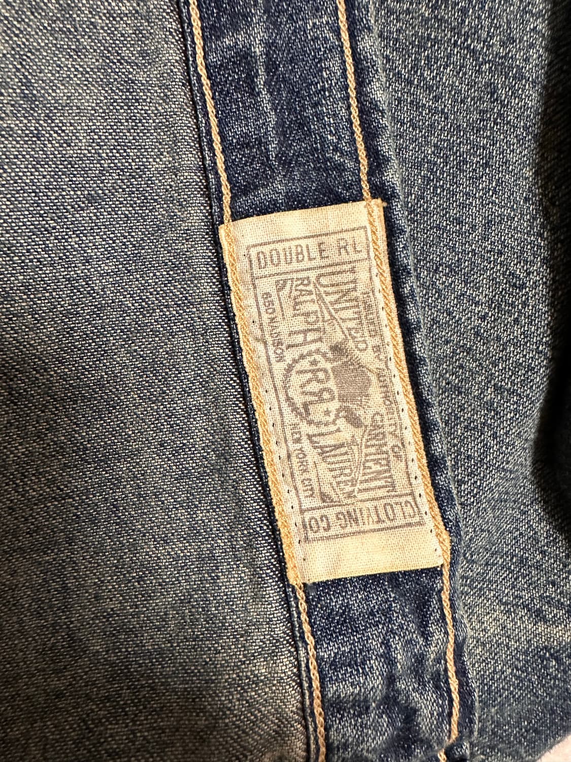 rrl 웨스턴데님셔츠 다크워시 m 상품이미지3