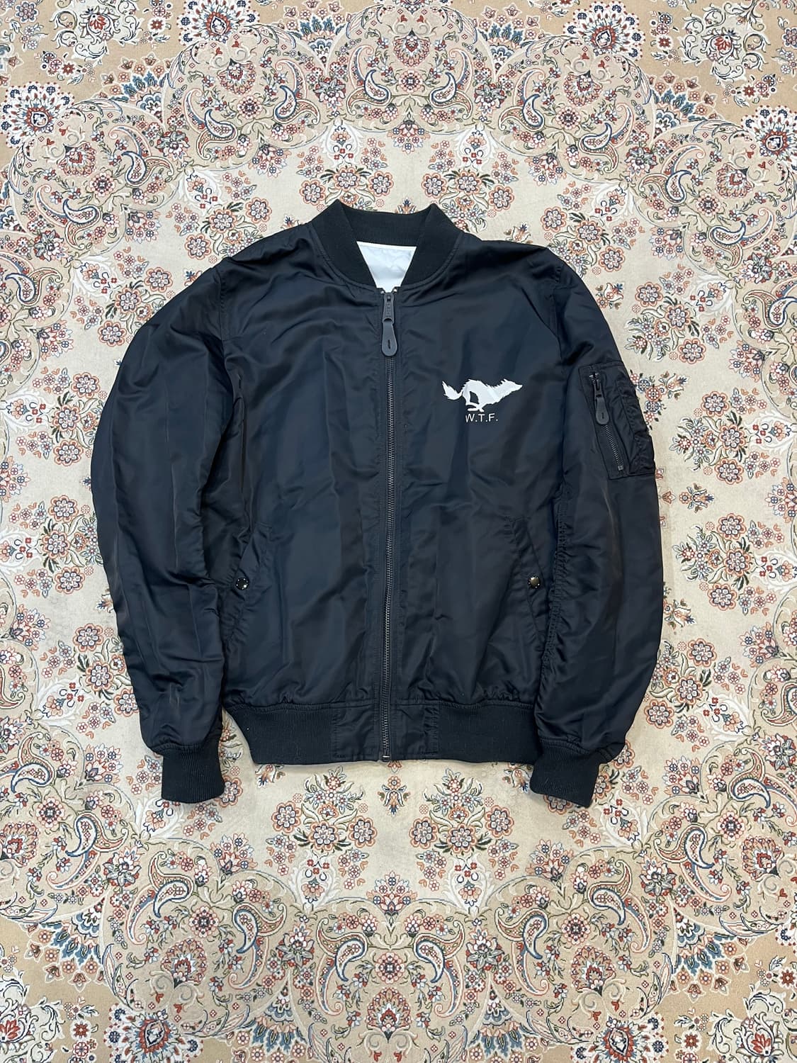 알파 X 앨솔리타리오 MA-1 플라이트 자켓 상품이미지1