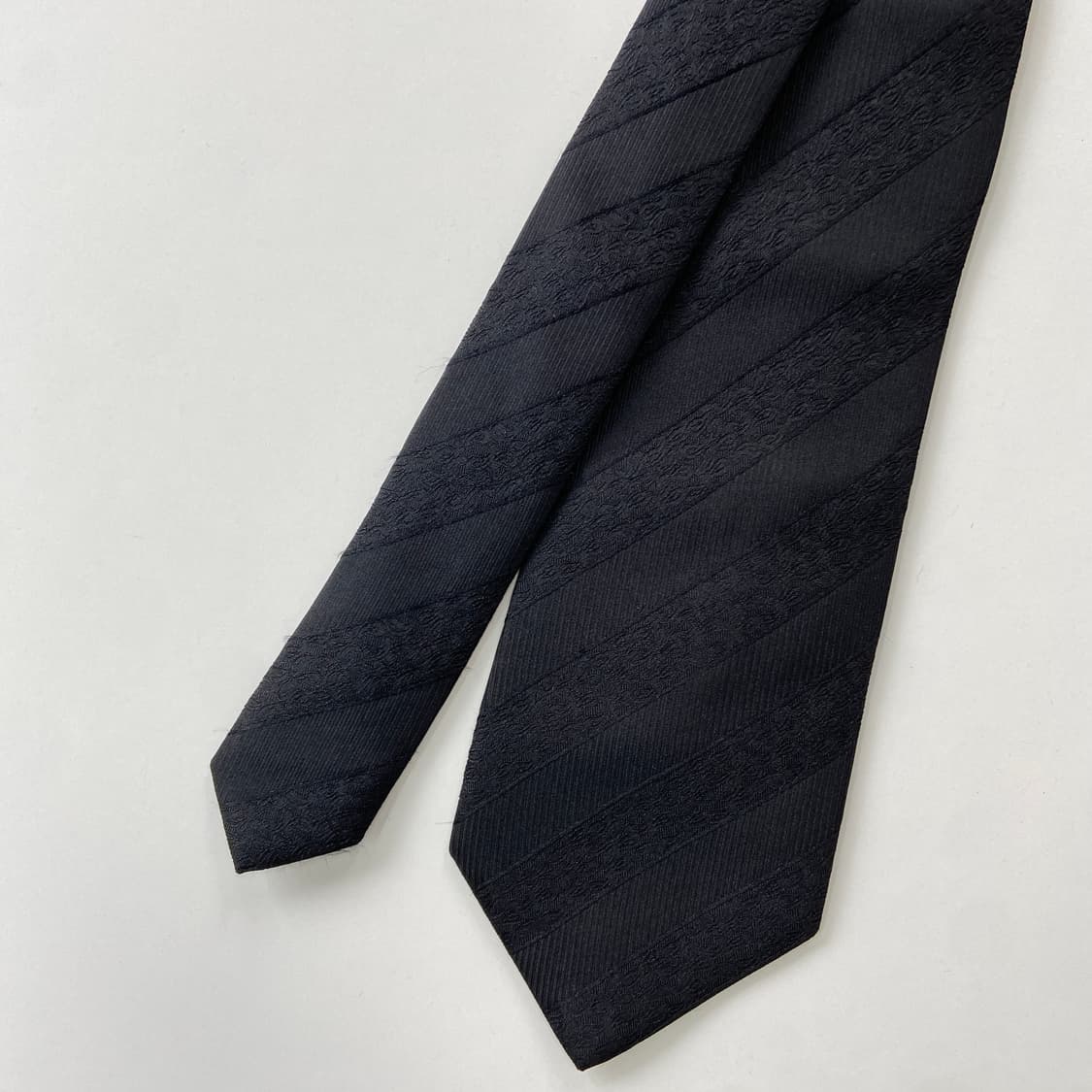 Donato Vinci 블랙 실크 이태리 넥타이 상품이미지3