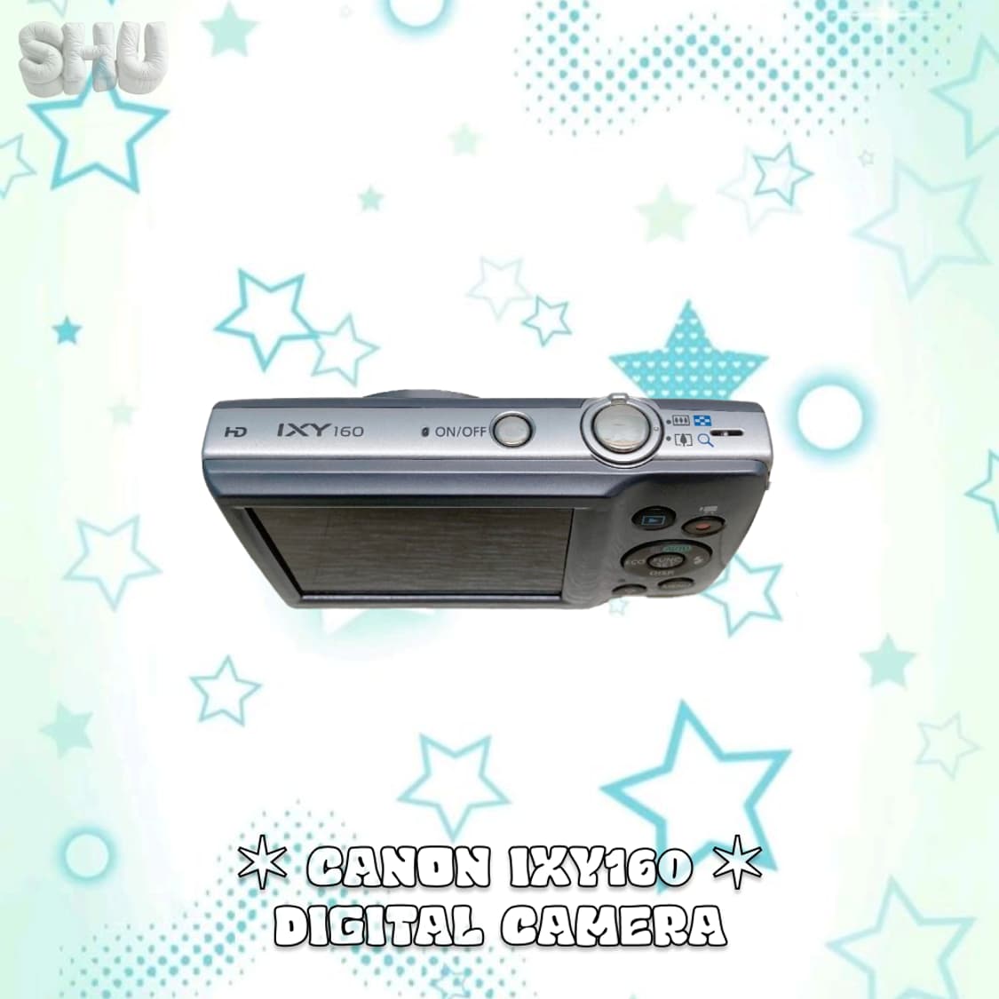 캐논 익시 IXY 160 (익서스 165) 빈티지 디카 차콜 상품이미지4