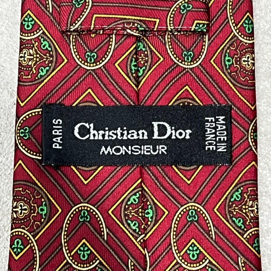 크리스찬디올 실크 넥타이 s09465 상품이미지4