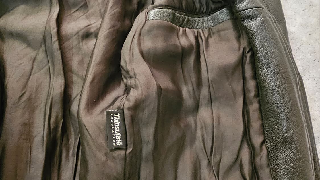 엘엘빈 고트스킨 A-2 레더 자켓(100~105추천) 상품이미지7