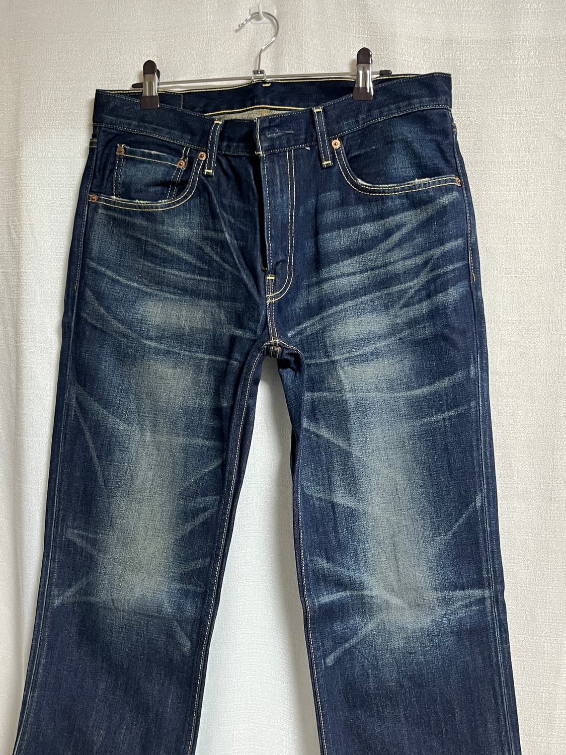 리바이스 502 워싱 데님팬츠 32 상품이미지3