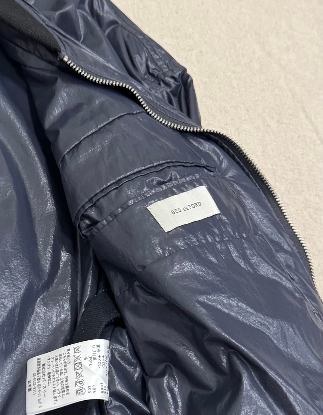 Bed J.w. Ford 19aw 멀티지퍼 봄버 자켓 상품이미지7