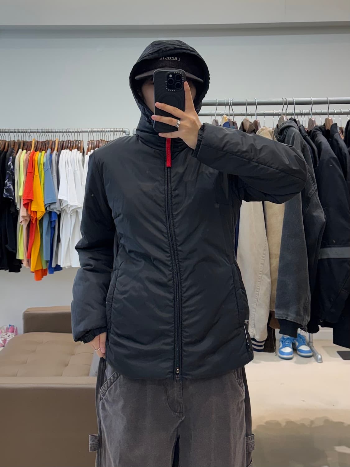 프라다 스포츠 나일론 다운 자켓 상품이미지5
