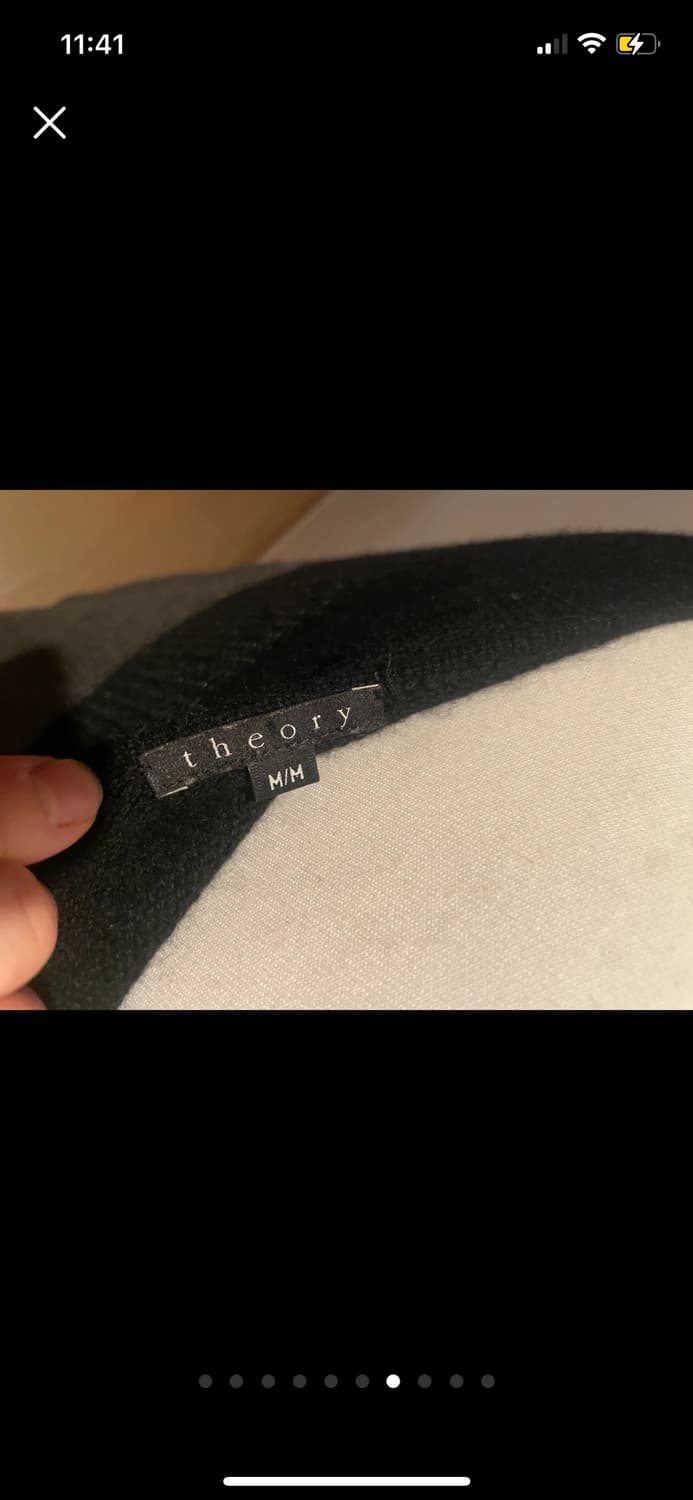 Theory 캐시미어 100% 스팽글 롱 니트 탑 상품이미지7