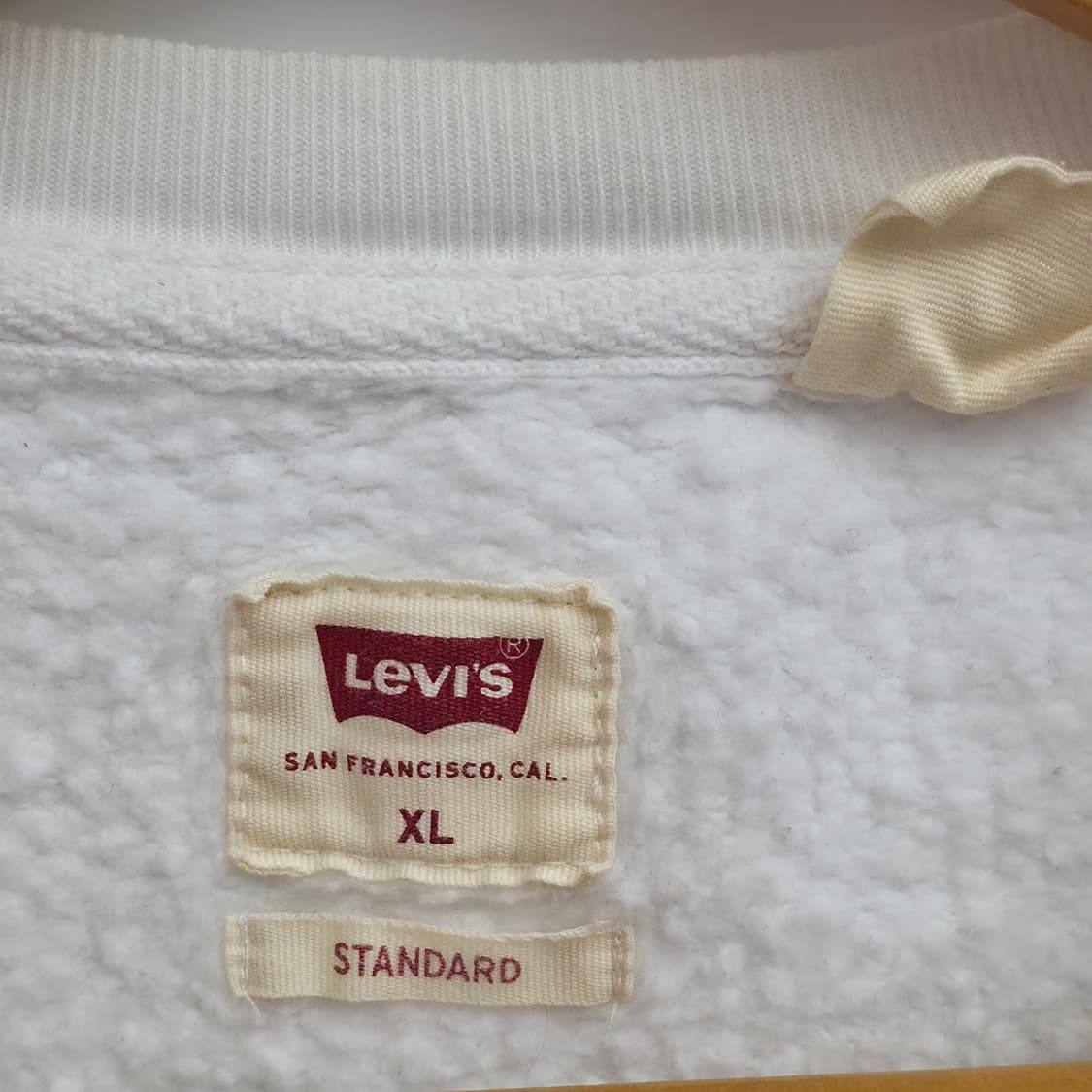 [XL] 리바이스 화이트 맨투맨 상품이미지5