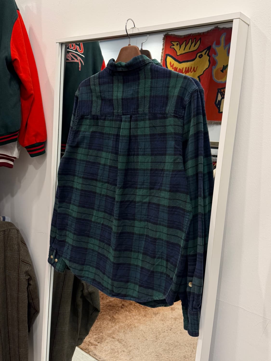 00s Woolrich 울리치 플란넬 타탄 체크 셔츠 상품이미지5