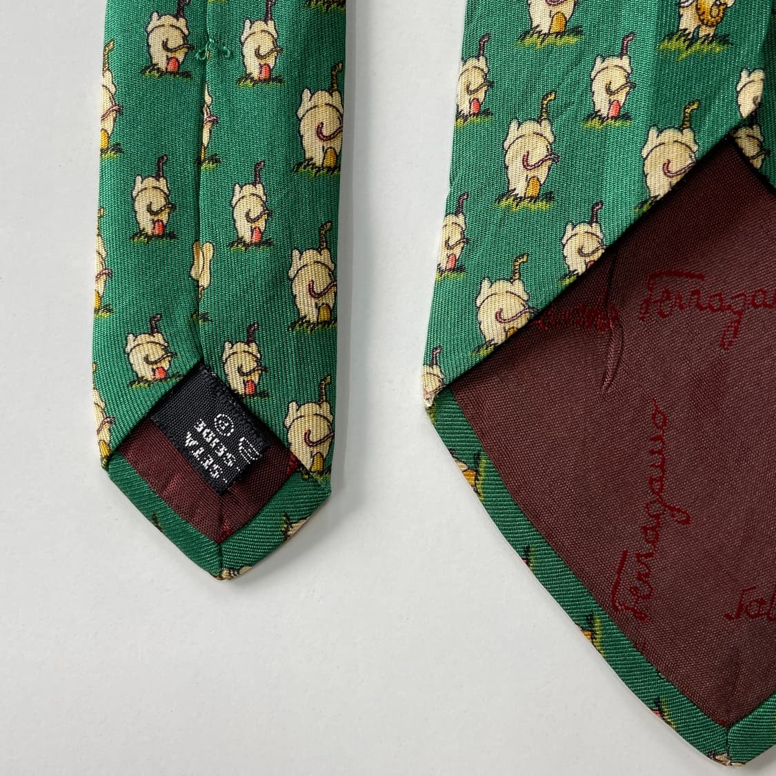 페레가모(Ferragamo) 명품 정품 넥타이 상품이미지4