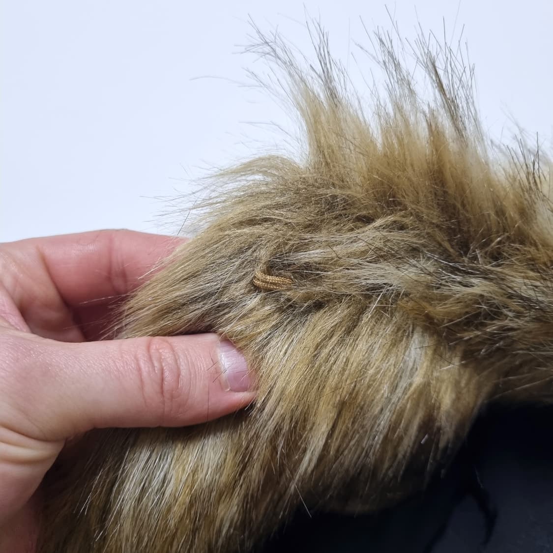 자라 페이크 폭스퍼 베스트 - M 상품이미지5