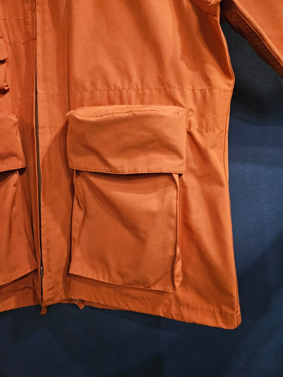 모아 오렌지 남성 세미오버핏 100~105 후드집업 자켓  상품이미지6